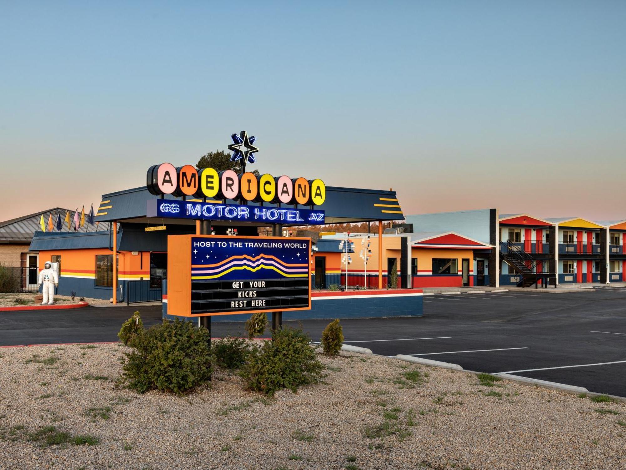 Americana Motor Hotel FlagstaffFlagstaff  Kültér fotó